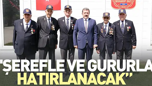 'Şerefle ve gururla hatırlanacak'