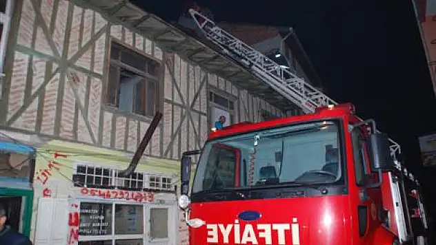 Vezirköprü Çatı Yangını