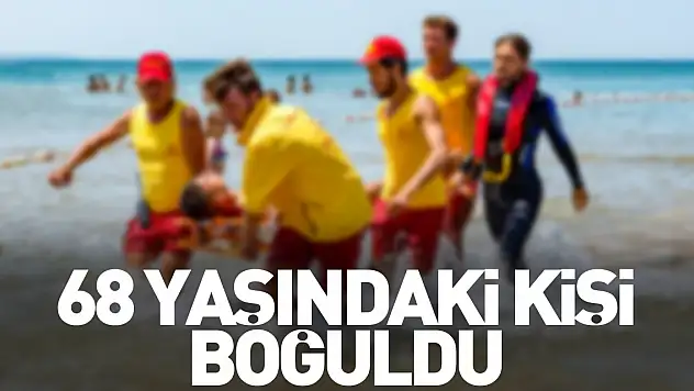 Samsun'da 68 yaşındaki kişi boğuldu