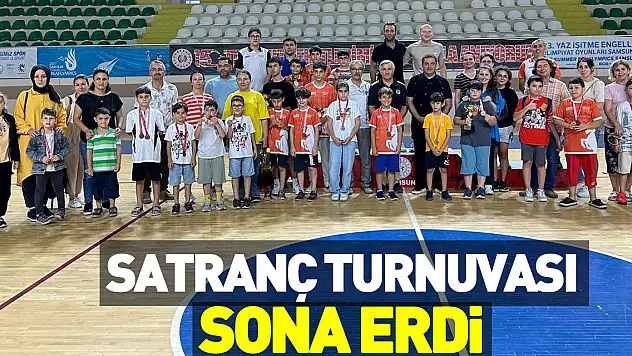 Satranç Turnuvası sona erdi