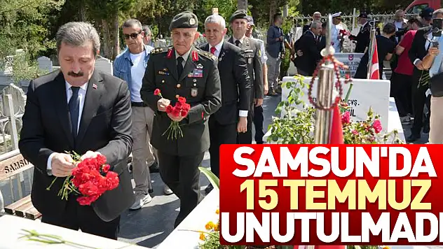 Samsun'da 15 Temmuz Unutulmadı