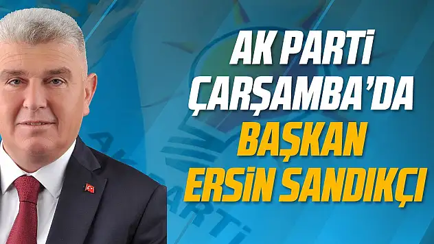AK Parti'de başkan, Sandıkçı !