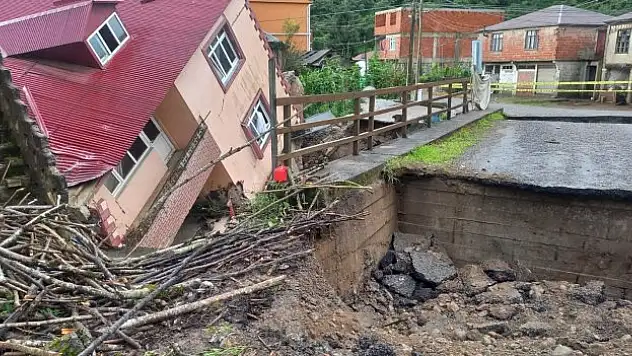 Giresun'da hava şartları felaketi getirdi