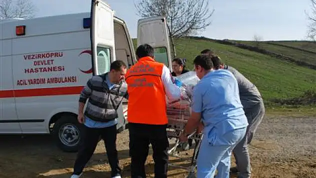 Ambulans helikopter 5 aylık Buse için havalandı