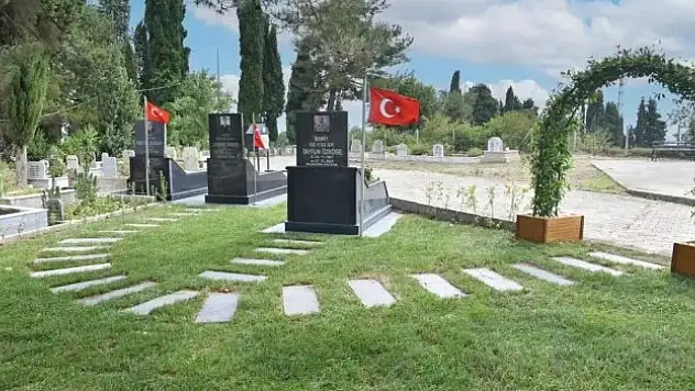 Çırakman Mahallesi Şehitliği yeni görünümü