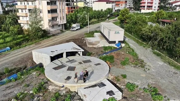 Yağmur suyu hattı, yeni terfi merkezine bağlanıyor