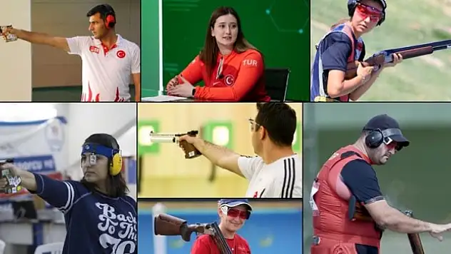 Türkiye, atıcılıkta 7 sporcuyla madalya arayacak