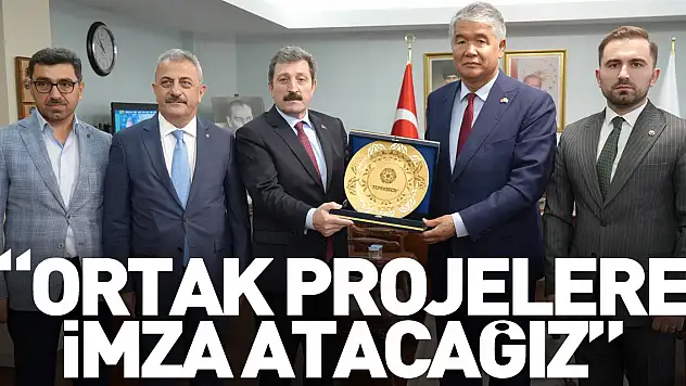 'Ortak projelere imza atacağız'