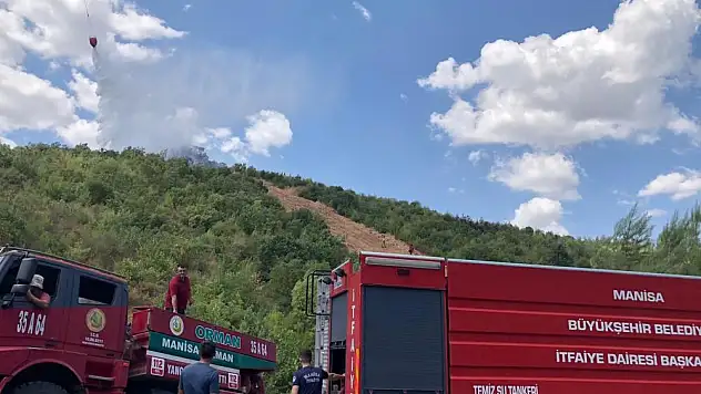 Çıkan yangın kısa sürede söndürüldü