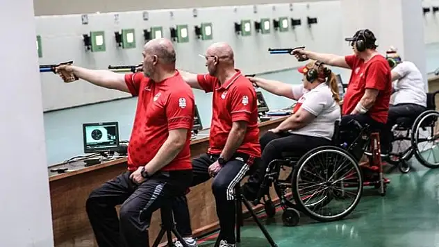 Para Atıcılık Milli Takımı'nda hedef '8'de 8' yapmak