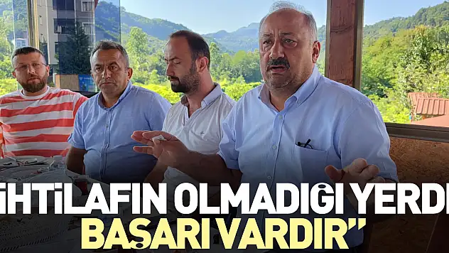 BAŞKAN KARACA 'İHTİLAFIN OLMADIĞI YERDE BAŞARI VARDIR'