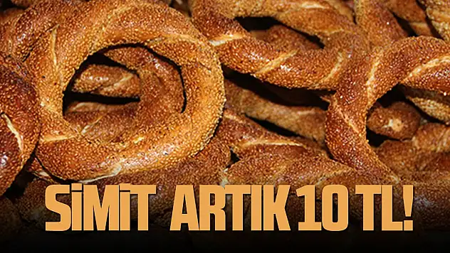 Samsun'da 80 gram simit 10 TL oldu