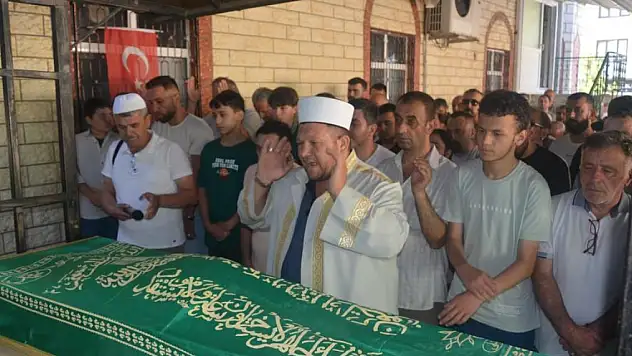 Kazada ölen motosiklet sürücüsü son yolculuğuna uğurlandı