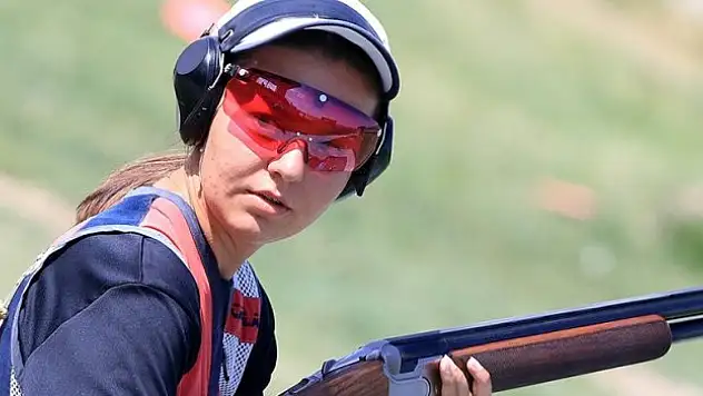 Milli sporcu Sena Can, 75 atışta 65 isabet sağladı