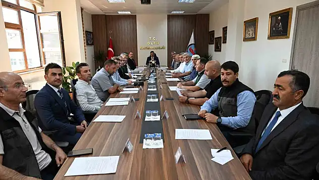 Vali Çiftçi başkanlığında yapıldı