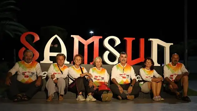 5 ülke gezdiler, Samsun'a hayran kaldılar