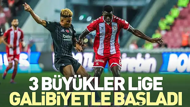 3 büyükler galibiyetle başladı