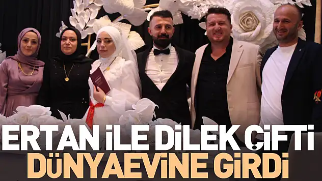 MUHTEŞEM DÜĞÜNLE EVLENDİLER