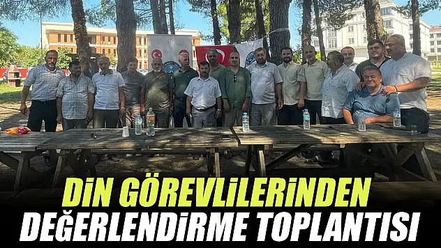 Din görevlilerinden değerlendirme toplantısı