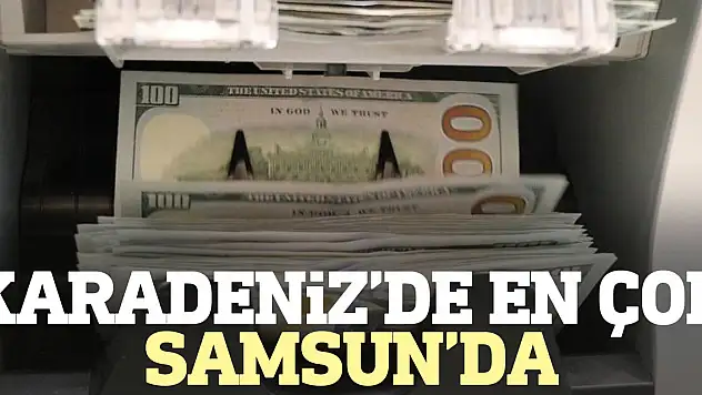 Karadeniz'de en çok Samsun'da