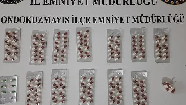 Sentetik ecza ele geçirildi