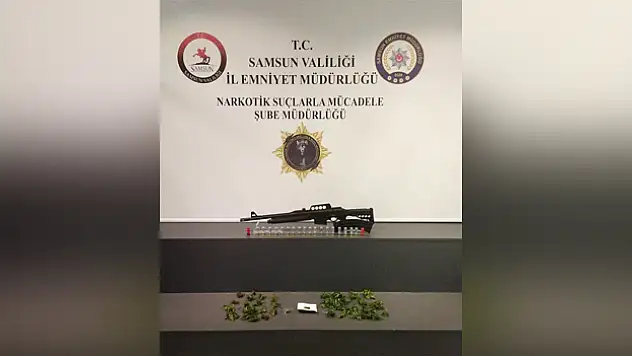 Tüfekle yakalanan şahıs tutuklandı