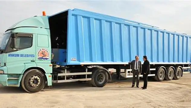 Atakum Araç Filosuna Dev Konteynır