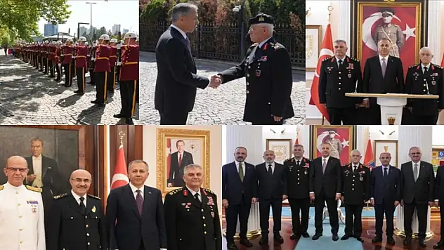 Jandarma Genel Komutanlığında devir teslim töreni