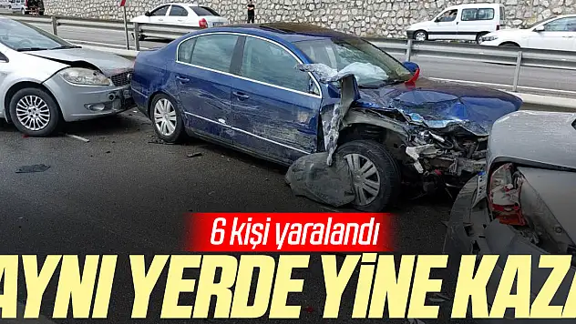 AYNI YERDE YİNE KAZA