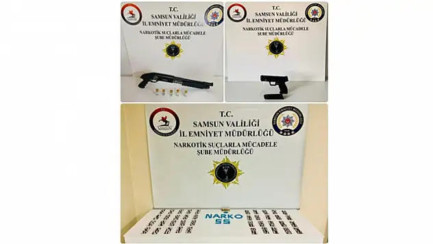 Uyuşturucu ve silah ele geçti: 1 gözaltı
