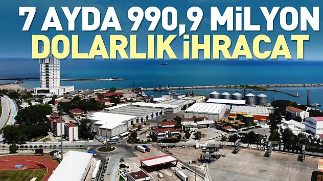 990,9 milyon dolarlık ihracat