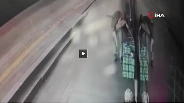 ayran çalan hırsız kamerada