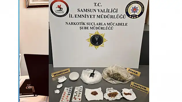 Samsun'da uyuşturucu operasyonu: 6 gözaltı