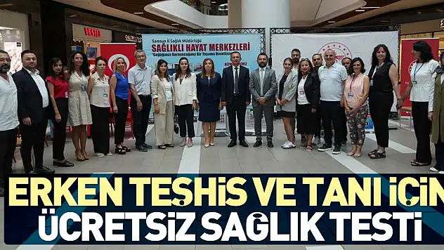 Halk Sağlığı Haftası kapsamında sağlıklı hayat merkezleri tanıtıldı