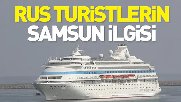 Astoria Grande adlı kuruvaziyer 1047 yolcu, 444 mürettebat ile Samsun'da