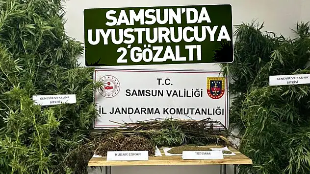 UYUŞTURUCUYA 2 GÖZALTI