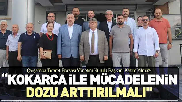 'Kokarca ile mücadelenin dozu arttırılmalı'