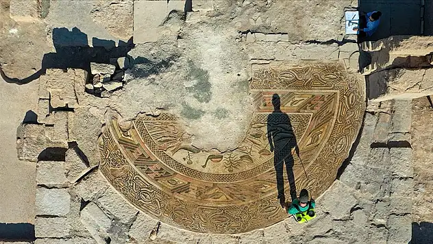 1600 yıllık mozaikler turizme kazandırılacak