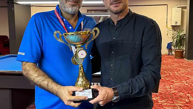 Şampiyon Baha Alptekin oldu