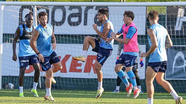 Trabzonspor, Beşiktaş maçı hazırlıklarını sürdürdü