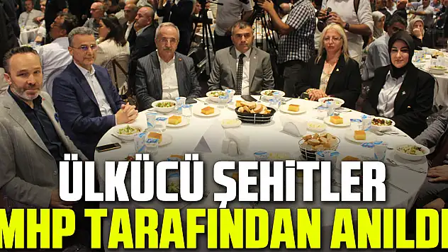 Ülkücü Şehitler MHP tarafından anıldı