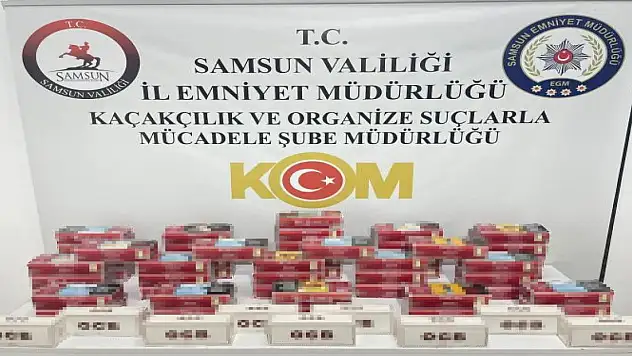 11 bin 800 adet makaron ele geçirildi