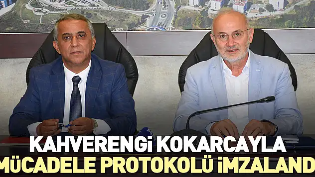 Kahverengi kokarcayla mücadele protokolü imzalandı