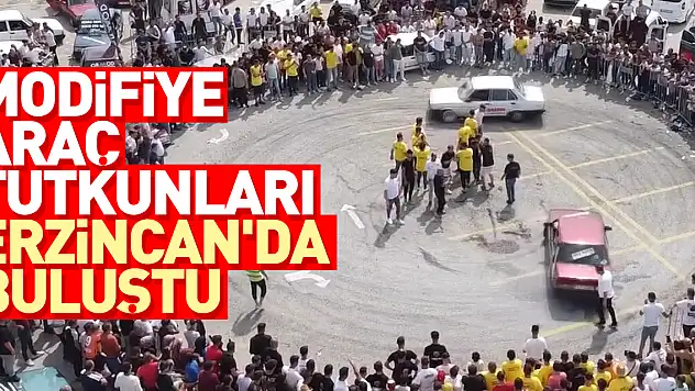 Modifiye araç tutkunları  buluştu