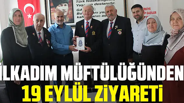Müftülükten 19 Eylül ziyareti