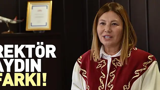 REKTÖR AYDIN FARKI!