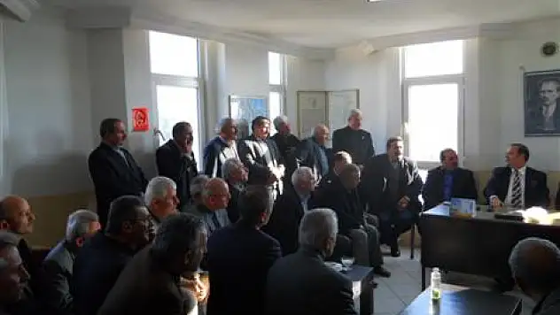 Yıldız bu defa Muhtarları ziyaret edip, dinledi