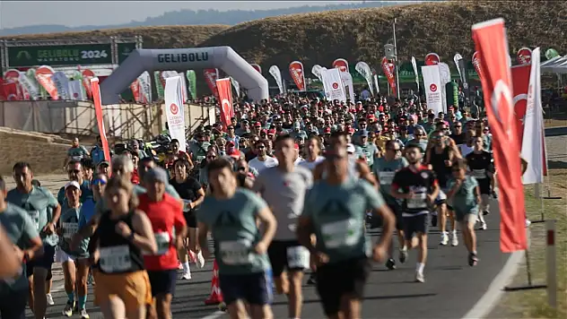 Çanakkale'de '9. Uluslararası Gelibolu Maratonu' başladı