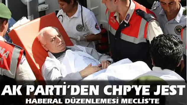 AK Parti'den CHP'ye Haberal jesti