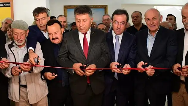 Terme'de kütüphane açılışı yapıldı